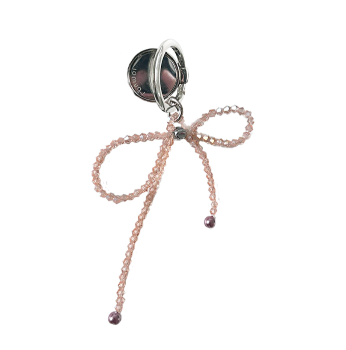 [Loumoi] Loumoi Keyring Tok - Pink Ribbon (PRE-ORDER)