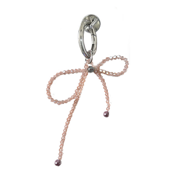 [Loumoi] Loumoi Keyring Tok - Pink Ribbon (PRE-ORDER)