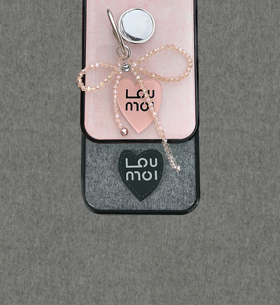 [Loumoi] Present series KNIT LOVE / Pink Phone Case