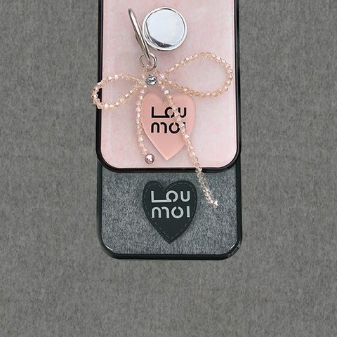 [Loumoi] Loumoi Keyring Tok - Pink Ribbon (PRE-ORDER)