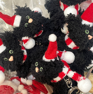 [studihome] Christmas Cat Keyring