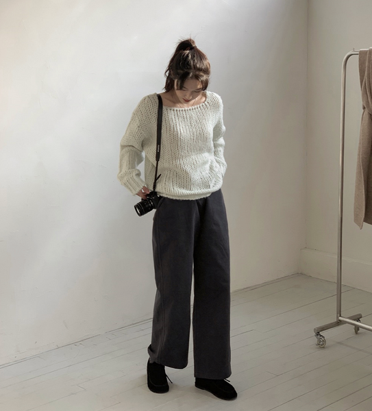 [SLOWAND] # SLOWMADE Soft Winter Knitwear