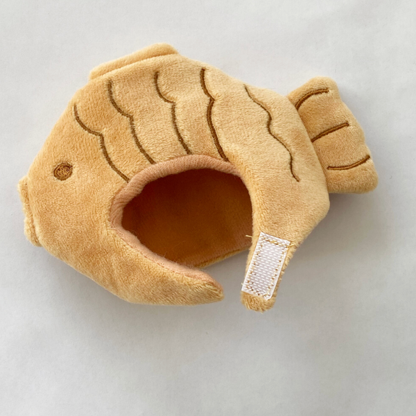 Keyring Deco Items - Fish Shaped Bread Hat