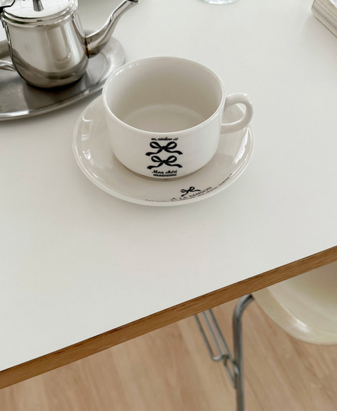 [maive me'] Ribbon Coffee Cup Set 250ml