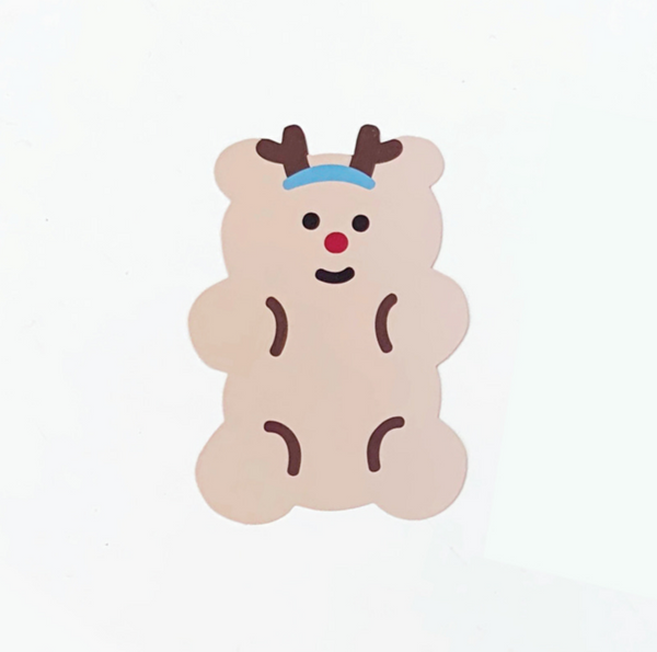 [malling booth] Rudolph Bebe Card