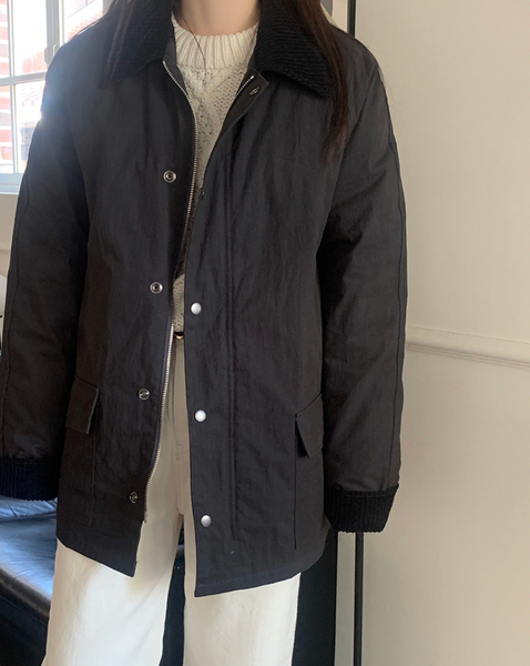 [MERRY AROUND] Winter Bensy Barber Jacket