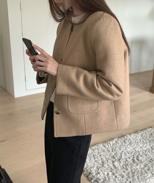 [MERRY AROUND] New Winter Nov Tweed Jacket