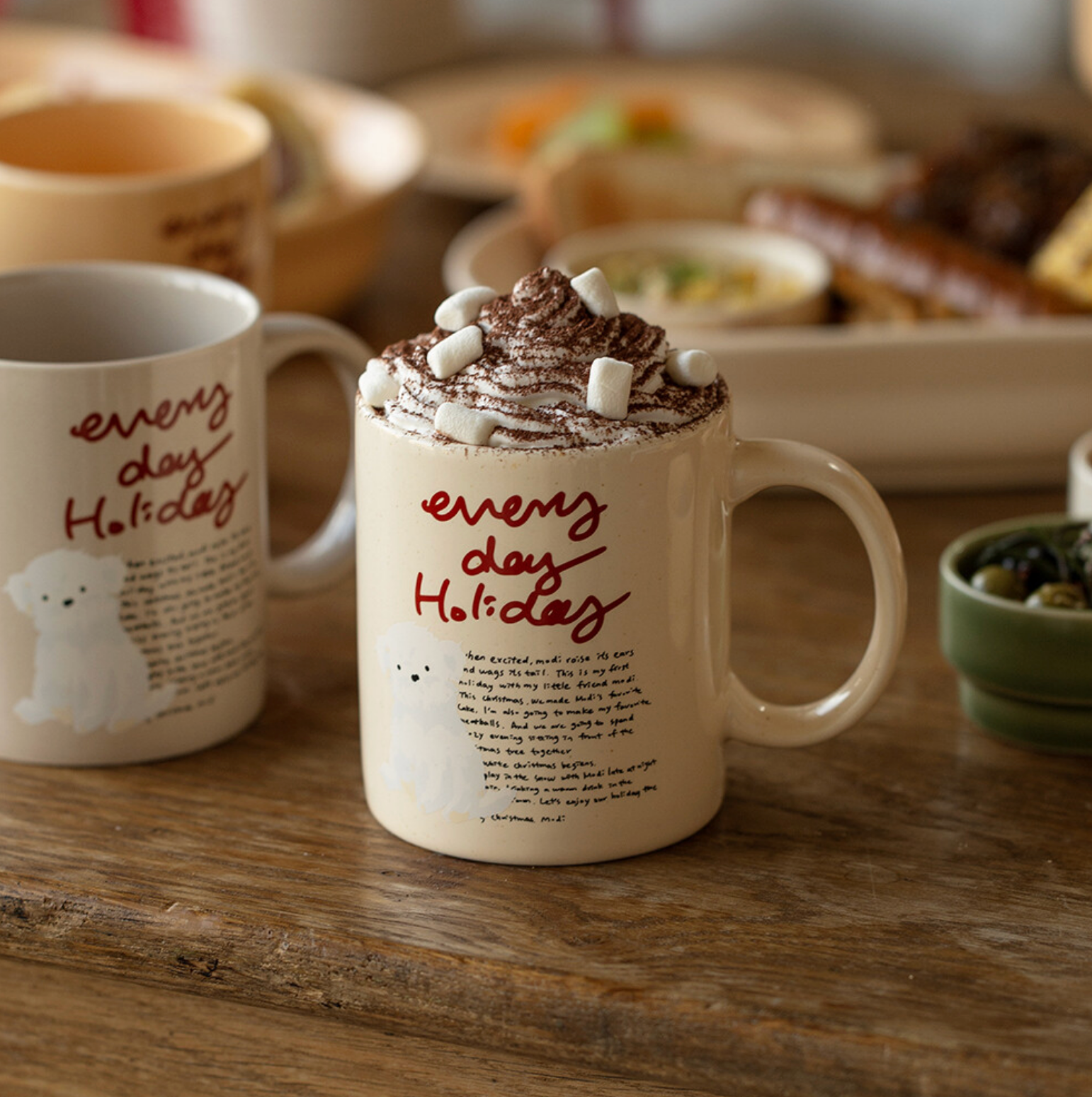 [momur] [weekend 7] Holiday mug (Butter) 400ml