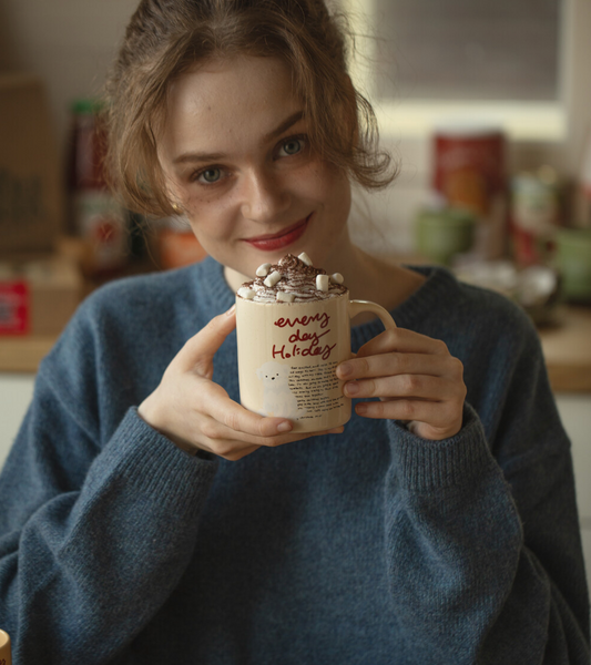 [momur] [weekend 7] Holiday mug (Butter) 400ml