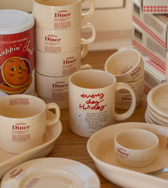 [momur] [weekend 7] Holiday mug (Butter) 400ml