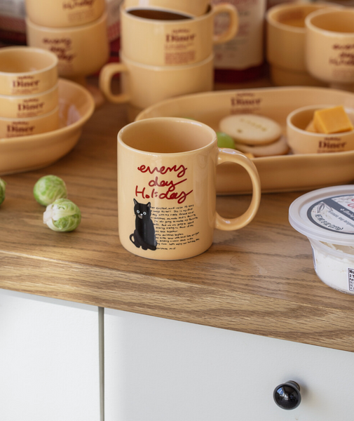 [momur] [weekend 7] Holiday mug (Cheese) 400ml