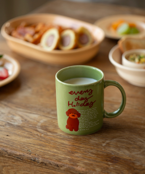 [momur] [weekend 7] Holiday mug (Broccoli) 400ml