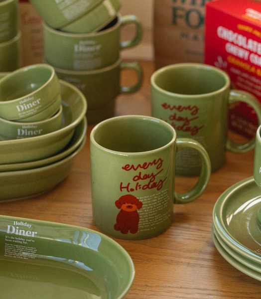 [momur] [weekend 7] Holiday mug (Broccoli) 400ml