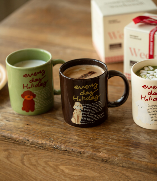 [momur] [weekend 7] Holiday mug (Choco) 400ml