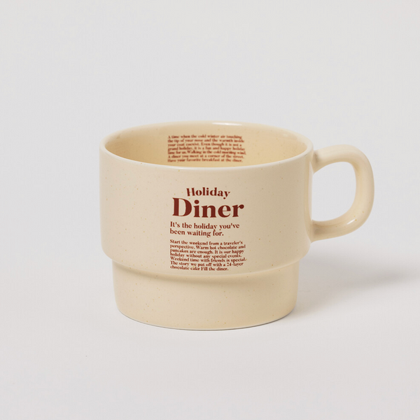 [momur] [weekend 7] Diner Cup (Butter) 310ml