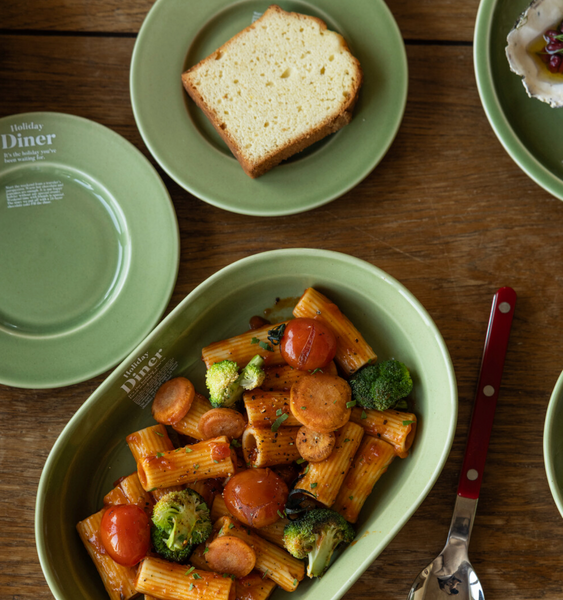 [momur] [weekend 7] Diner Saucer Plate (Broccoli)