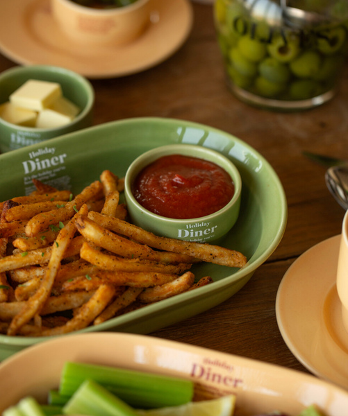 [momur] [weekend 7] Diner Sauce Bowl (Broccoli)