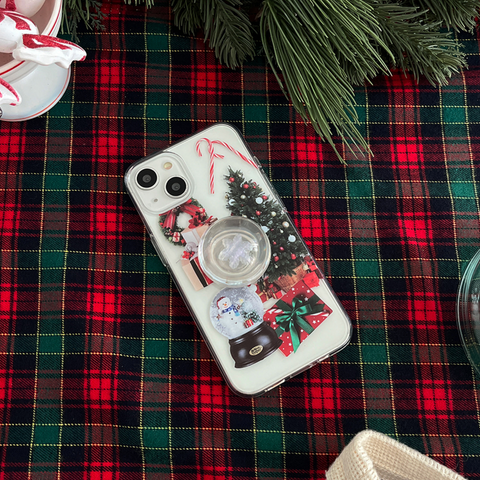 [Mademoment] Holiday Collection Design Clear Phone Case (3 Types)