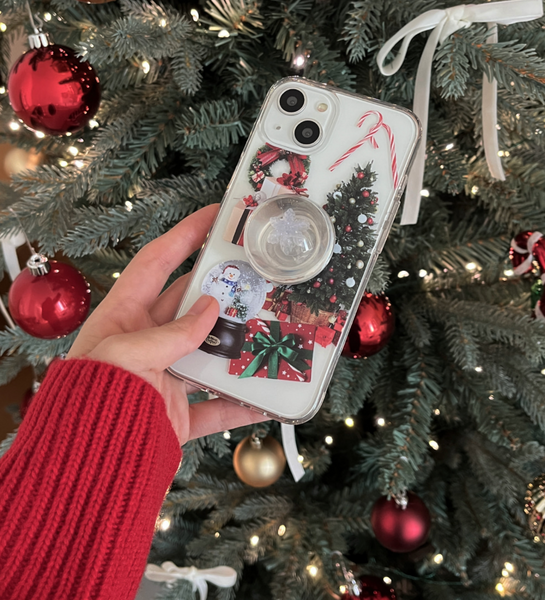 [Mademoment] Holiday Collection Design Clear Phone Case (3 Types)