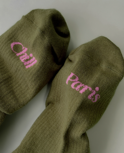 [HOTEL PARIS CHILL] Paris Chill Socks (4colour)