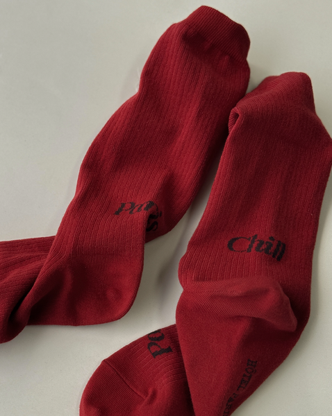 [HOTEL PARIS CHILL] Paris Chill Socks (4colour)