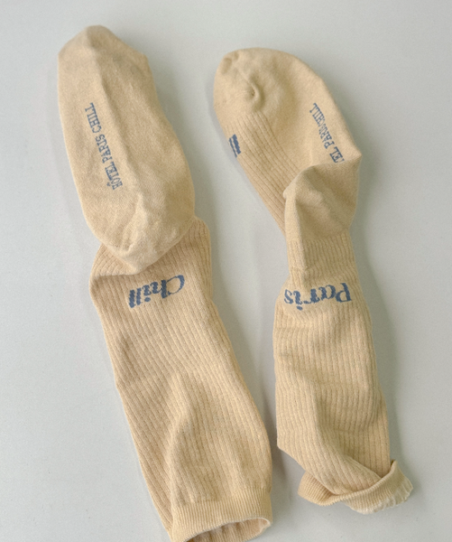 [HOTEL PARIS CHILL] Paris Chill Socks (4colour)