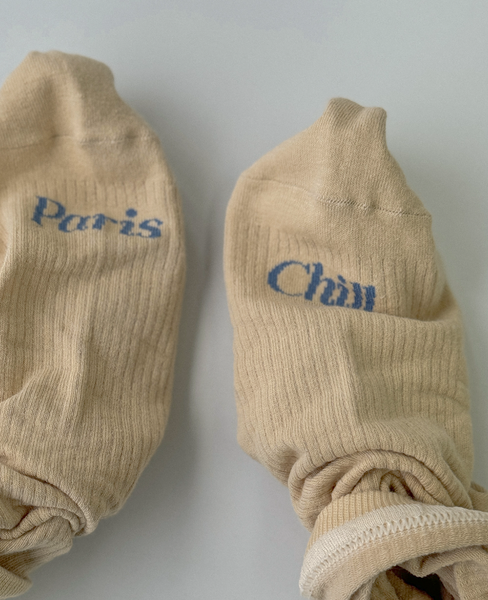 [HOTEL PARIS CHILL] Paris Chill Socks (4colour)