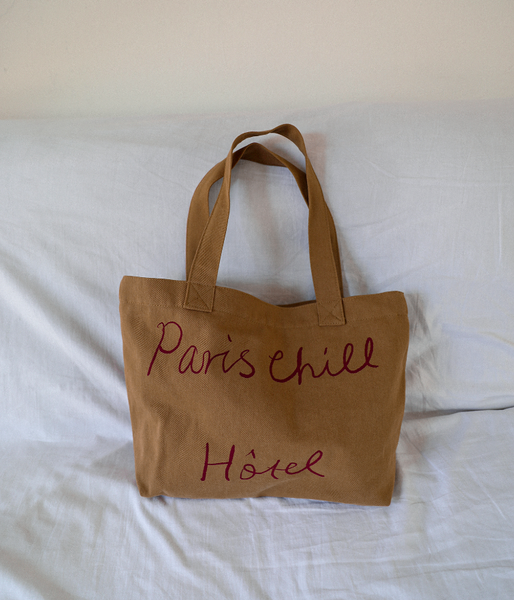 [HOTEL PARIS CHILL] Breezy Day Bag (Toffee)