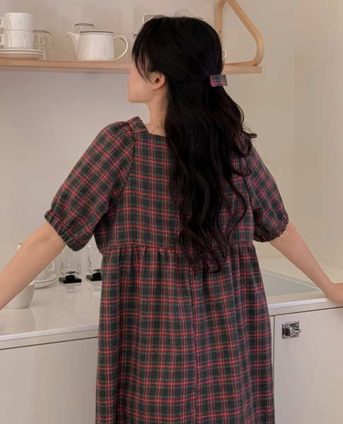 [Juuneedu] Favorite Hairpin Dress Pyjamas Set