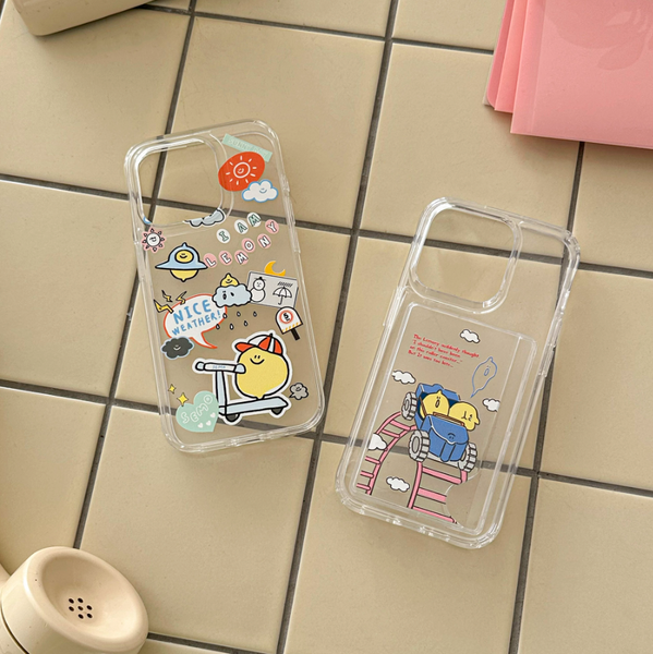 [second morning] Rollercoaster Jelly Hard Card Case