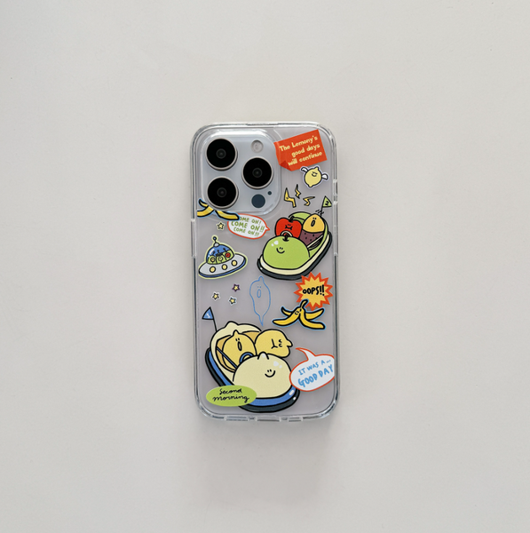 [second morning] Bumper Car Jelly Hard Case