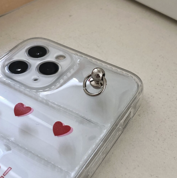 [dust dusty] Glitter Padding Phone Case
