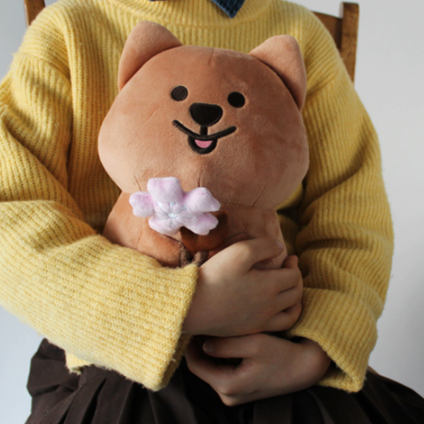 [YOUNG FOREST] Cherry Blossom Quokka Plush Doll