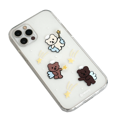 [MAZZZZY] Angel Friends Jelly Phone Case