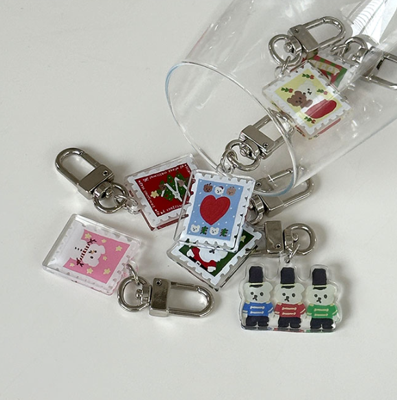 [MAZZZZY] Acrylic Keyring Collection (Christmas)