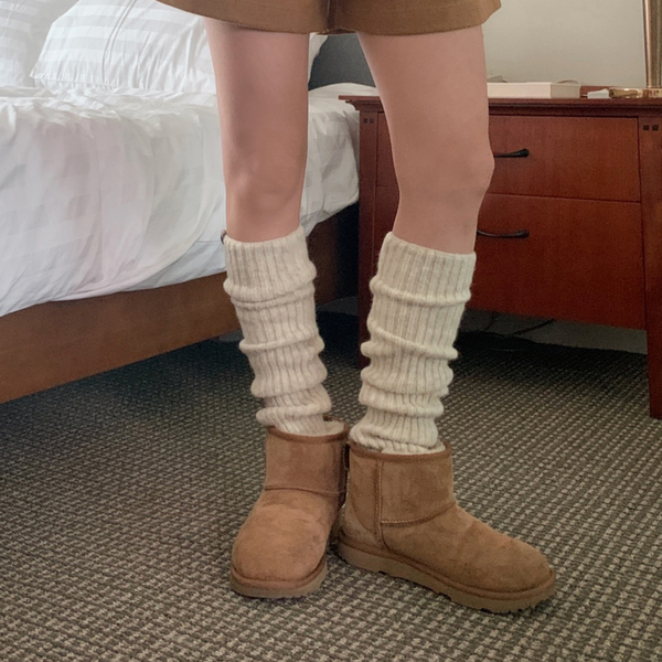 [SOYE PI-NE] Thick Wool Leg Warmer