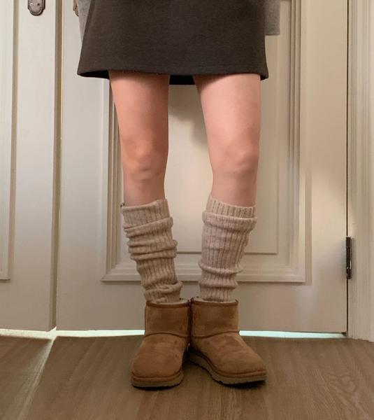 [SOYE PI-NE] Thick Wool Leg Warmer