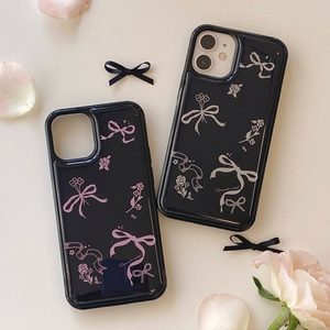 [Romantic Mood] Ribbon Epoxy Bumper Case