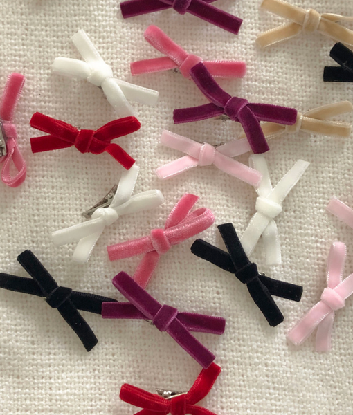 [DUNGEUREON] Mini Ribbon Hairpin (3ea)