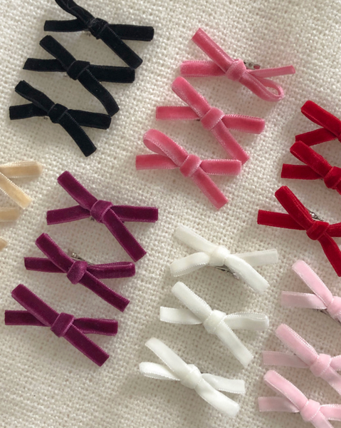 [DUNGEUREON] Mini Ribbon Hairpin (3ea)