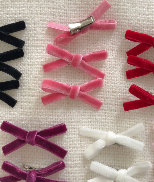 [DUNGEUREON] Mini Ribbon Hairpin (3ea)