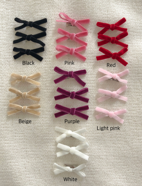 [DUNGEUREON] Mini Ribbon Hairpin (3ea)