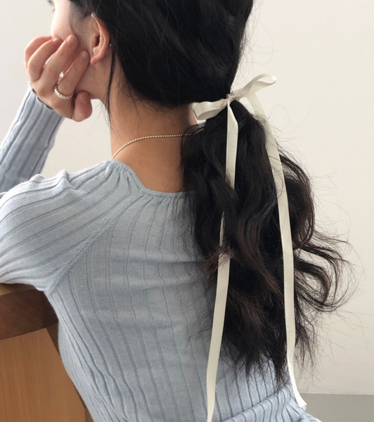[DUNGEUREON] Ribbon Tie Hair Strap