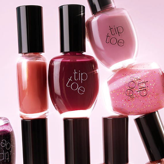 [tip toe] Nail Polish Best Colour Set (1+1) (Gift: Matte Top Coat)