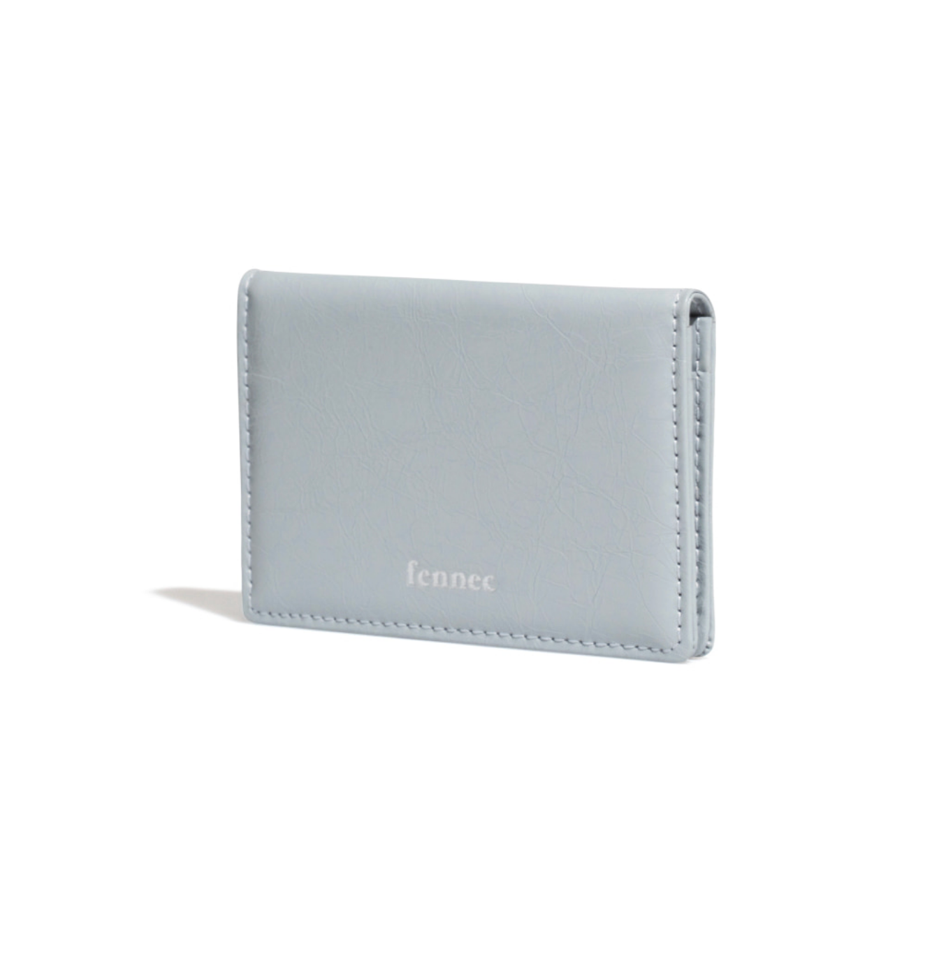 [Fennec] CRINKLE SOFT CARD CASE - MID GREY