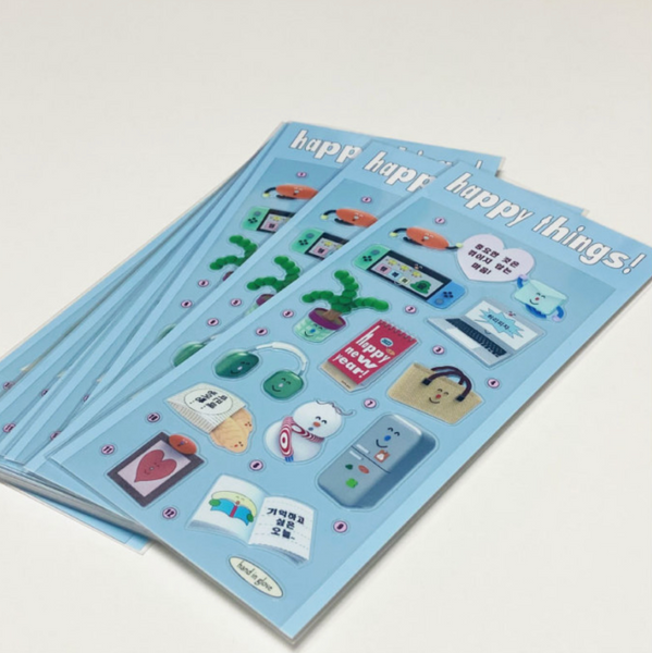 [HAND IN GLOVE] Happy Things! Sticker