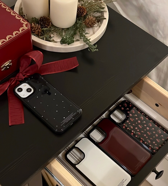 [dear my muse.] Snowing Epoxy Phone Case