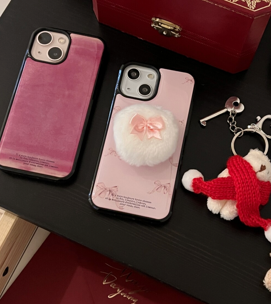 [dear my muse.] Pink Wish Epoxy Phone Case