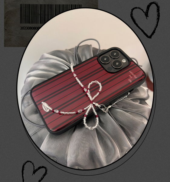 [moodmoons] Red Ribbon Keyring