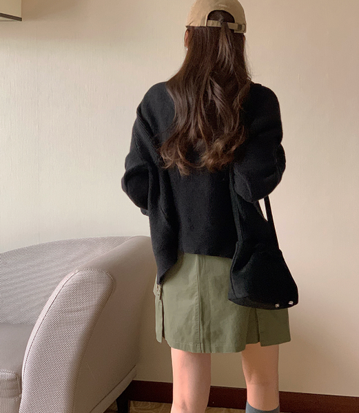 [FROM HEAD TO TOE] Cargo Mini Skirt